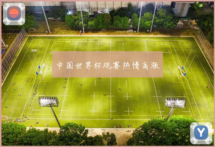 中国世界杯观赛热情高涨