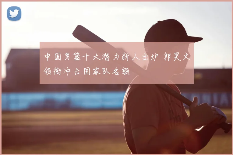 中国男篮十大潜力新人出炉 郭昊文领衔冲击国家队名额
